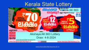 Akshaya AK 676 Result 10.11.2024 – Kerala Lottery