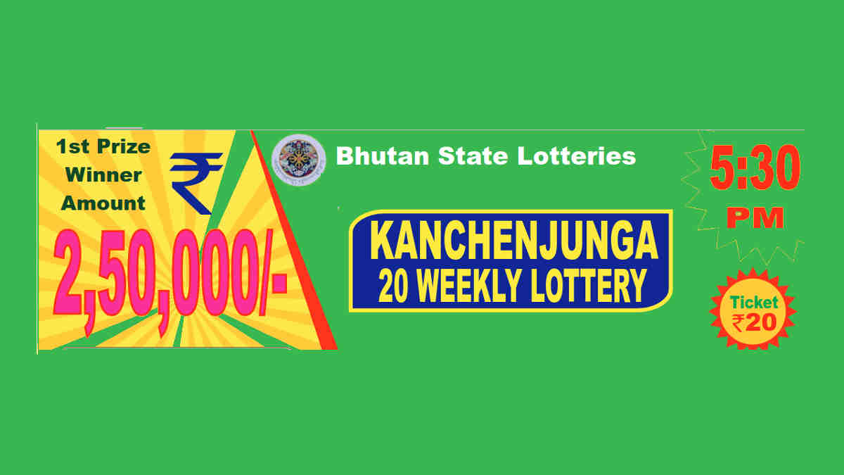 Bhutan Kanchenjunga 20 Weekly Lottery