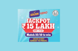 Golden Keno Lottery Result 6 PM Today Winners