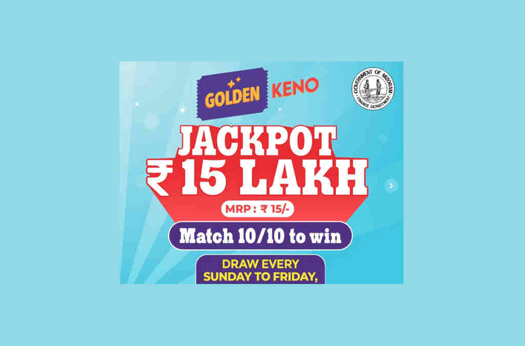 Golden Keno Lottery 6 PM