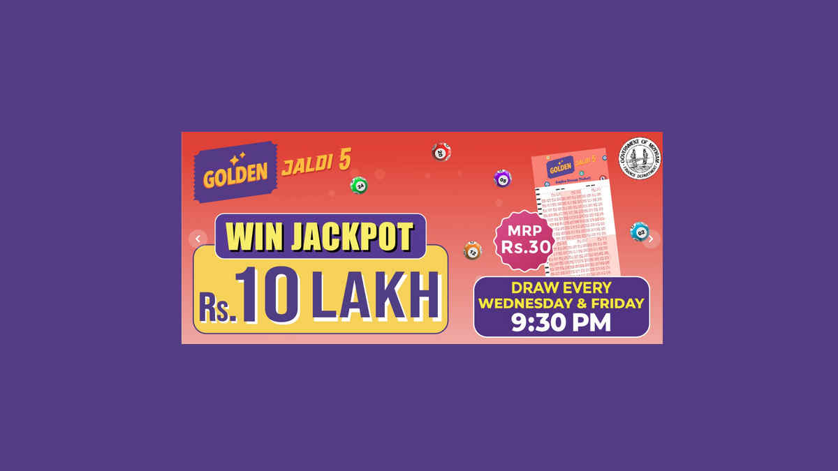 Golden Jaldi 5 lottery result